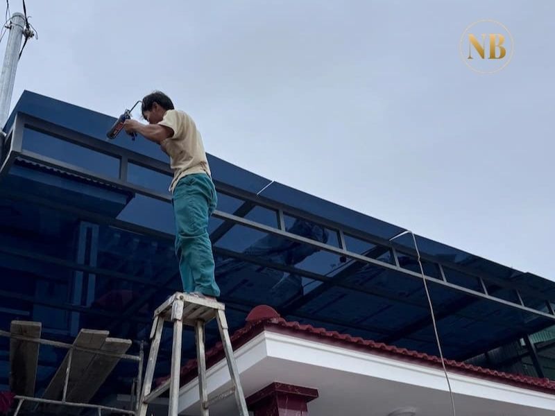 Cắt theo kích thước ngay tại công trình