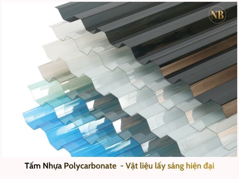 Tấm nhựa Poly là giải pháp lấy sáng tối ưu
